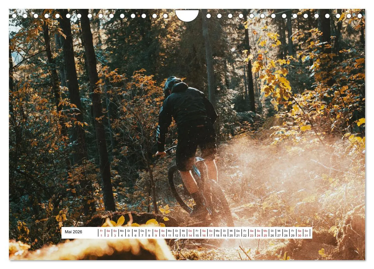 Bild: 9783457667873 | Mountainbike Trail-Action (Wandkalender 2026 DIN A4 quer), CALVENDO...