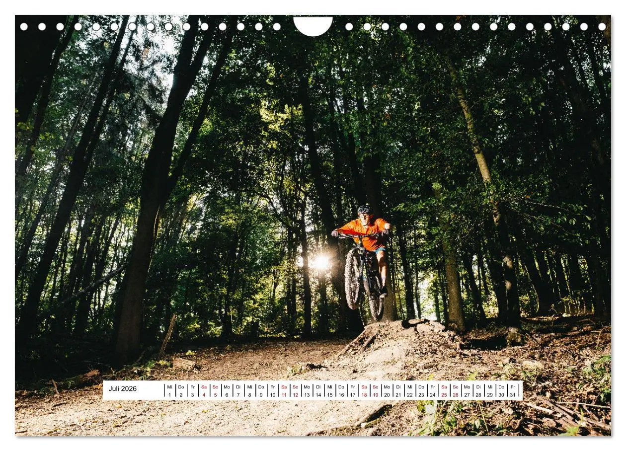 Bild: 9783457667873 | Mountainbike Trail-Action (Wandkalender 2026 DIN A4 quer), CALVENDO...