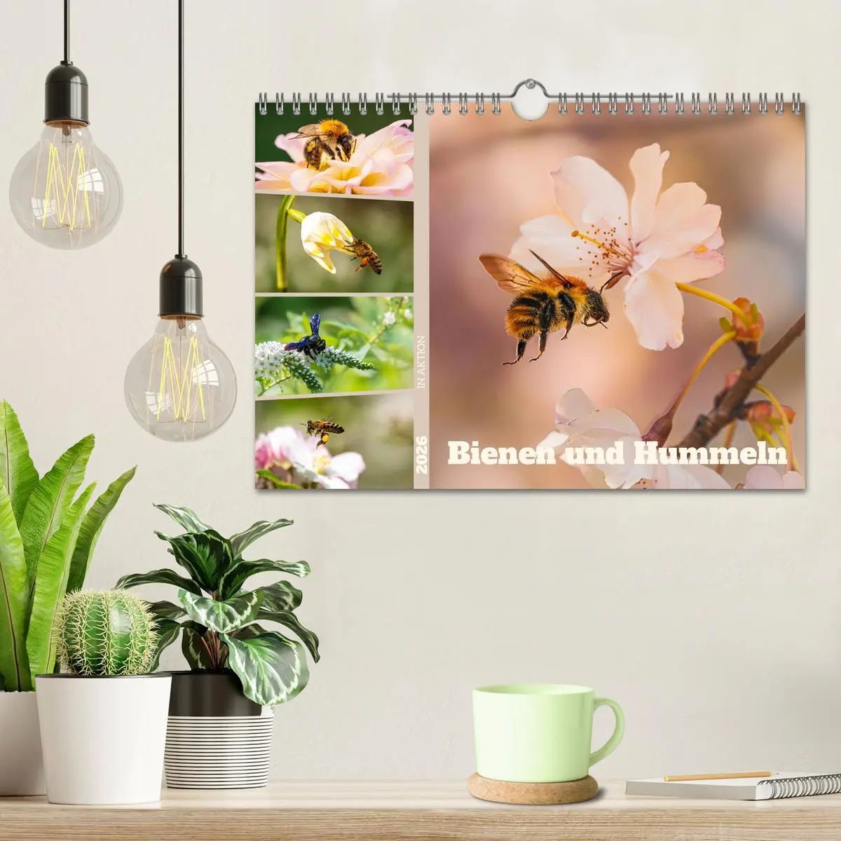 Bild: 9783457807873 | Bienen und Hummeln in Aktion (Wandkalender 2026 DIN A4 quer),...