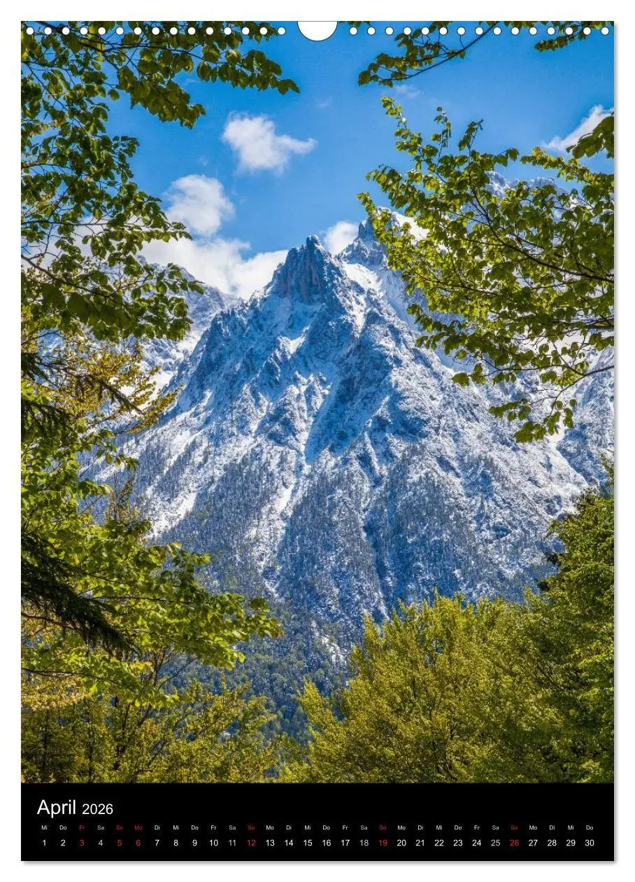 Bild: 9783516447873 | Bergblicke - Mittenwald (Wandkalender 2026 DIN A3 hoch), CALVENDO...