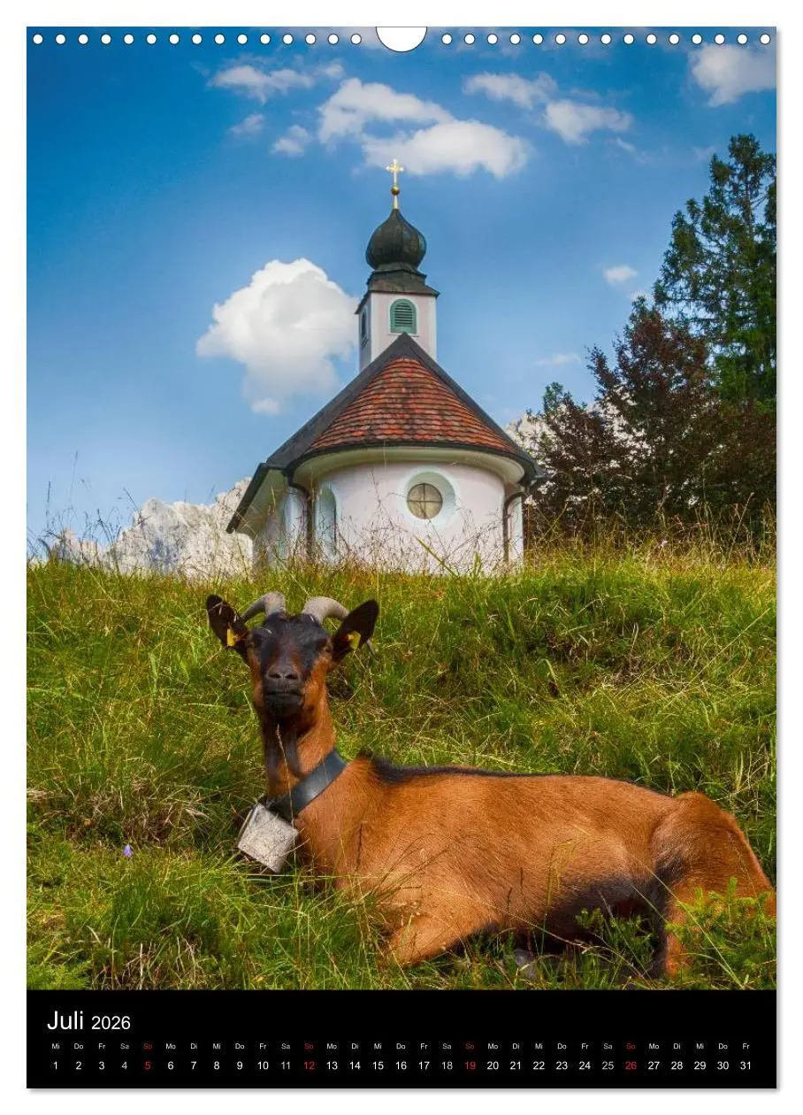 Bild: 9783516447873 | Bergblicke - Mittenwald (Wandkalender 2026 DIN A3 hoch), CALVENDO...