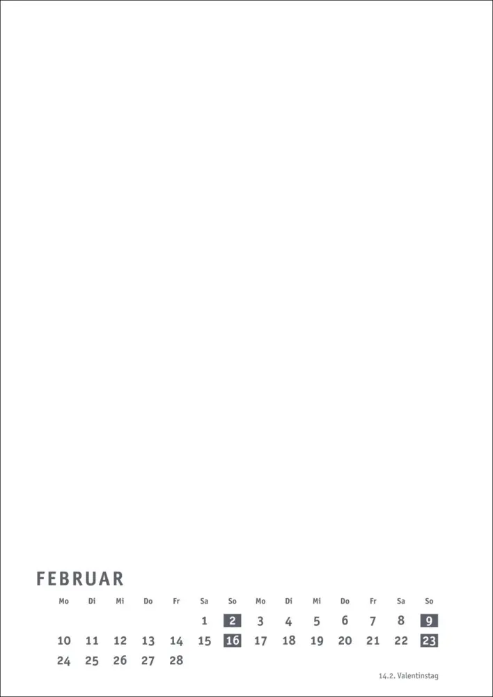 Bild: 9783756407873 | Premium-Bastelkalender weiß A4 2025 | Kalender | Spiralbindung | 2025