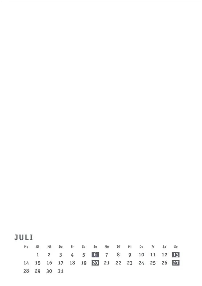 Bild: 9783756407873 | Premium-Bastelkalender weiß A4 2025 | Kalender | Spiralbindung | 2025