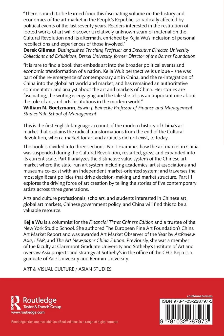 Rückseite: 9781032287973 | A Modern History of China's Art Market | Kejia Wu | Taschenbuch | 2023