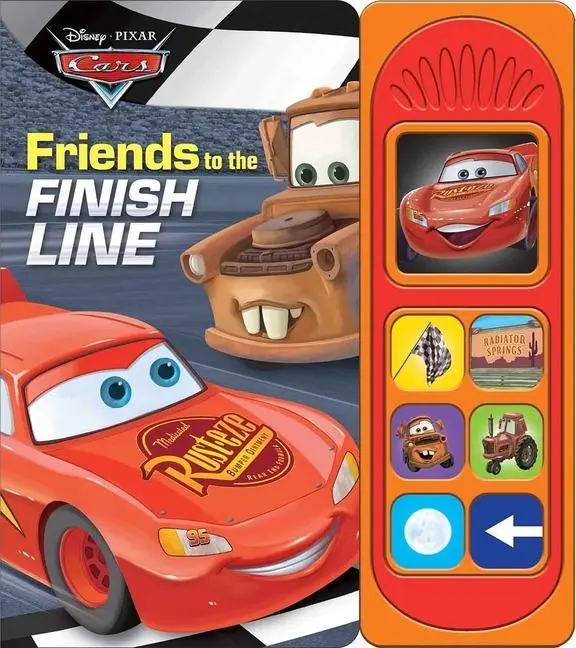 Cover: 9781503767973 | Disney Pixar Cars Little Sound Book Friends To Finish Line | P I Kids