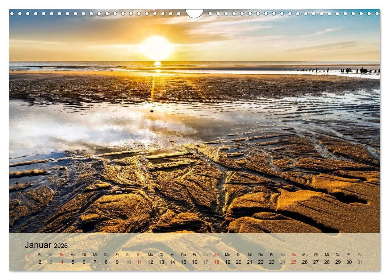 Bild: 9783457967973 | Nordsee - Traum (Wandkalender 2026 DIN A3 quer), CALVENDO...