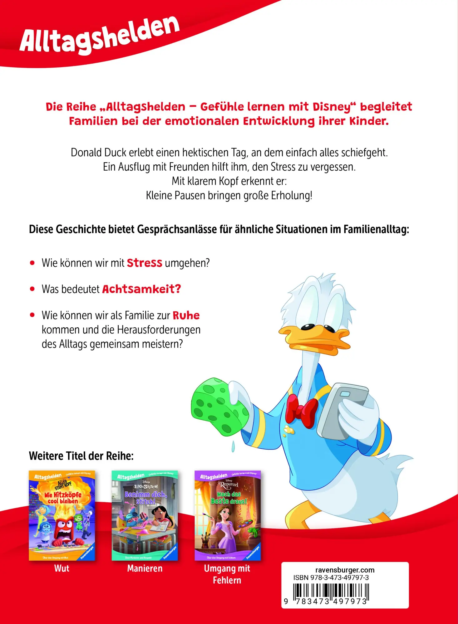Rückseite: 9783473497973 | Alltagshelden - Gefühle lernen mit Disney: Disney Micky Maus &amp;...