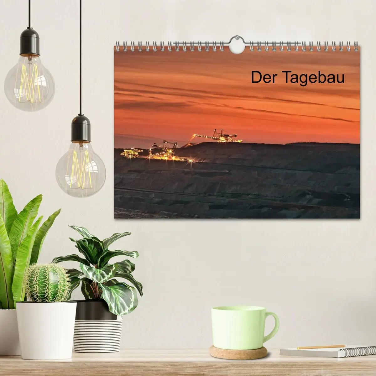 Bild: 9783516057973 | Der Tagebau (Wandkalender 2026 DIN A4 quer), CALVENDO Monatskalender
