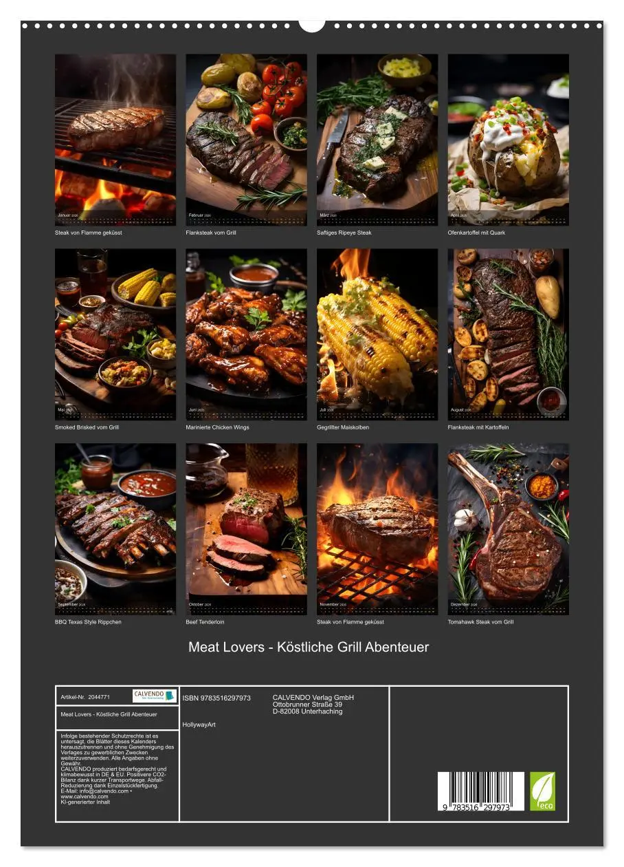 Bild: 9783516297973 | Meat Lovers - Köstliche Grill Abenteuer (hochwertiger Premium...
