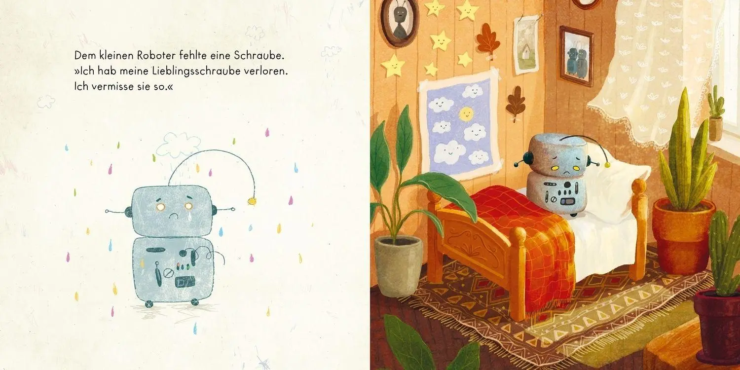Bild: 9783751207973 | Was fehlt dir, kleiner Roboter? | Przemys¿aw Wechterowicz | Buch