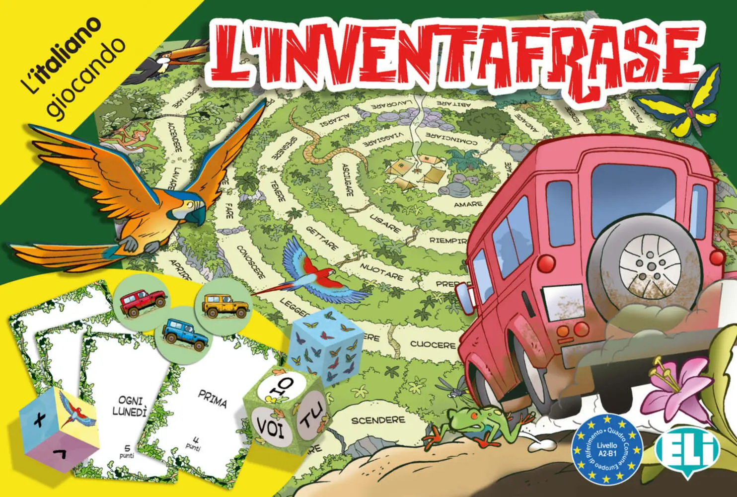 Cover: 9783125348073 | L'inventafrase (Spiel) | Niveau A2/B1 | Spiel | In Spielebox | 2015