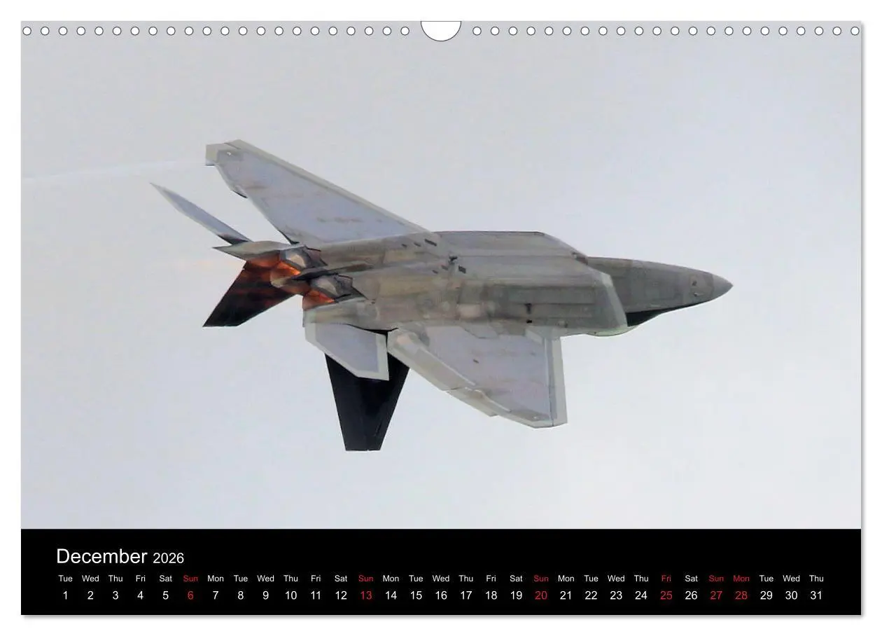 Bild: 9783516568073 | Lockheed Martin F-22A Raptor (Wall Calendar 2026 DIN A3 landscape),...