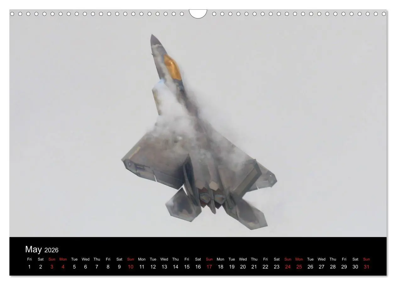 Bild: 9783516568073 | Lockheed Martin F-22A Raptor (Wall Calendar 2026 DIN A3 landscape),...