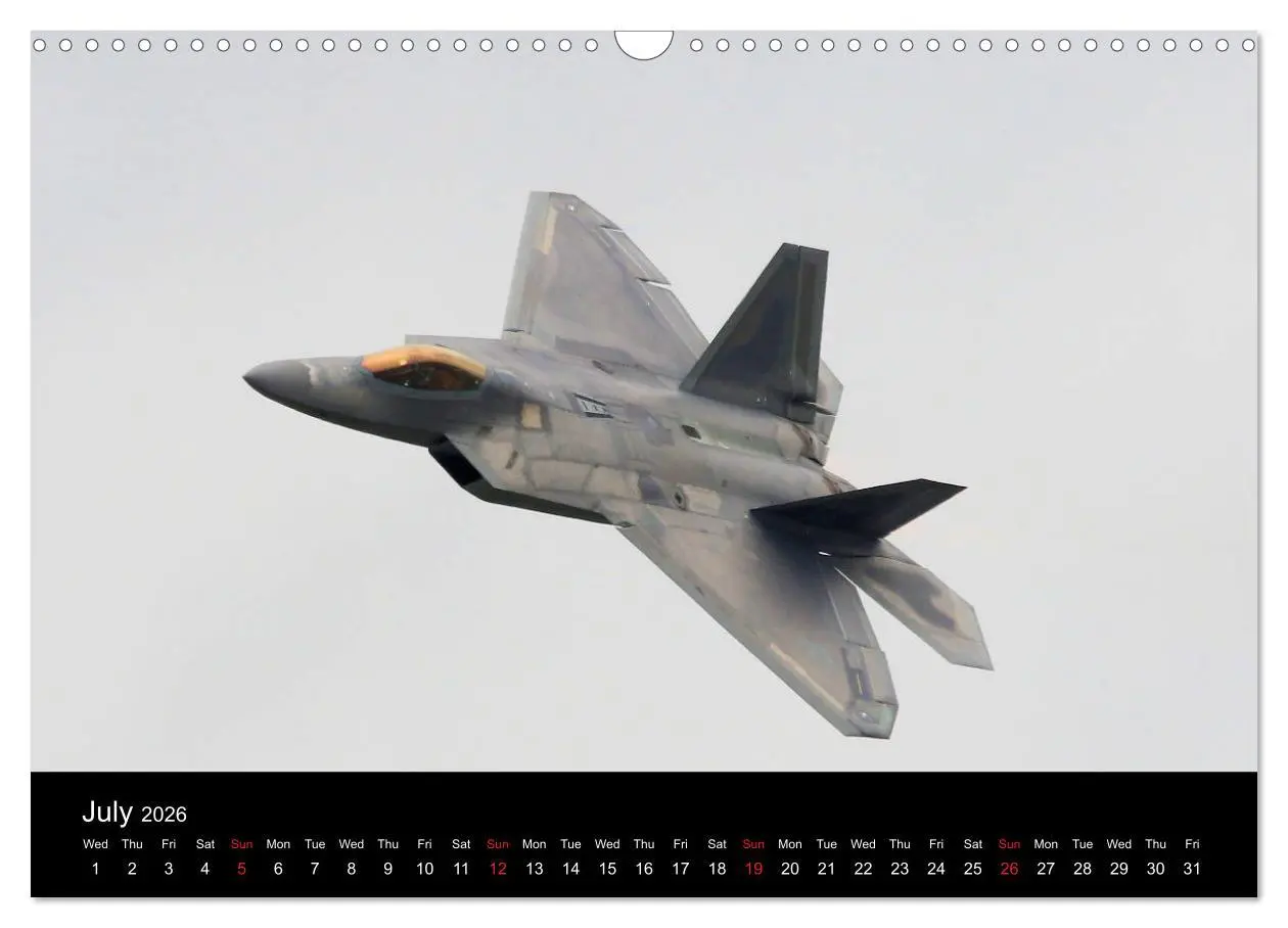 Bild: 9783516568073 | Lockheed Martin F-22A Raptor (Wall Calendar 2026 DIN A3 landscape),...