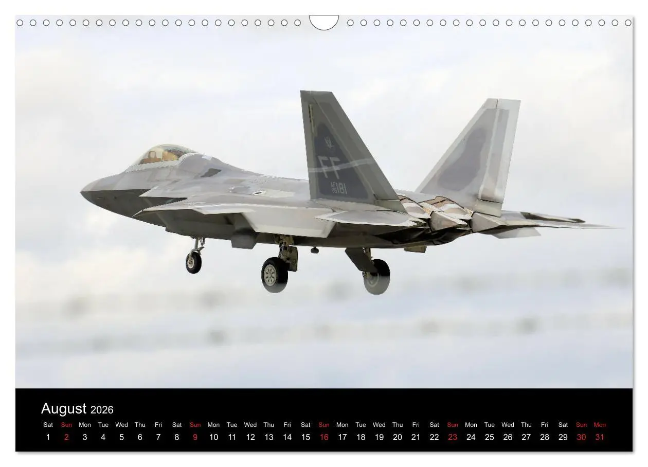 Bild: 9783516568073 | Lockheed Martin F-22A Raptor (Wall Calendar 2026 DIN A3 landscape),...