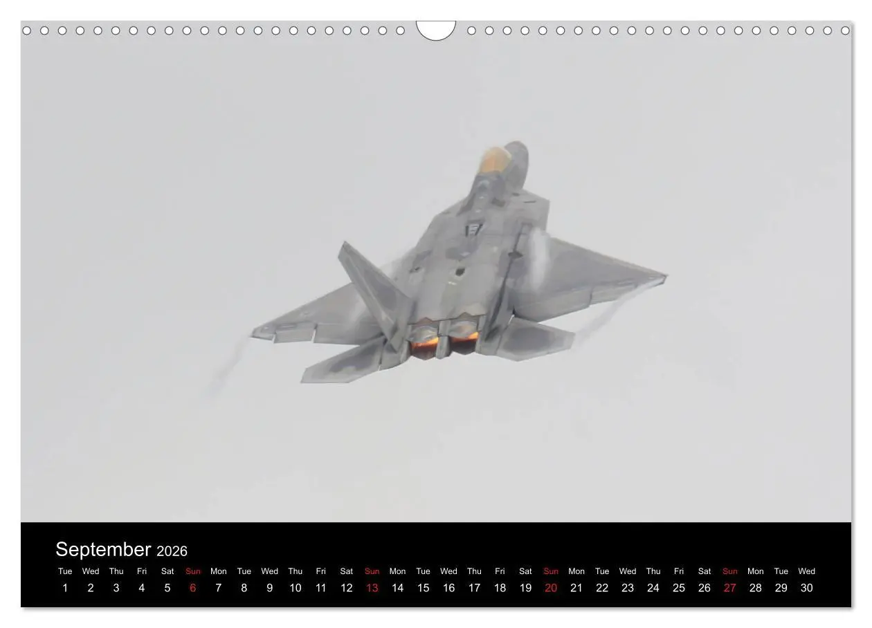 Bild: 9783516568073 | Lockheed Martin F-22A Raptor (Wall Calendar 2026 DIN A3 landscape),...