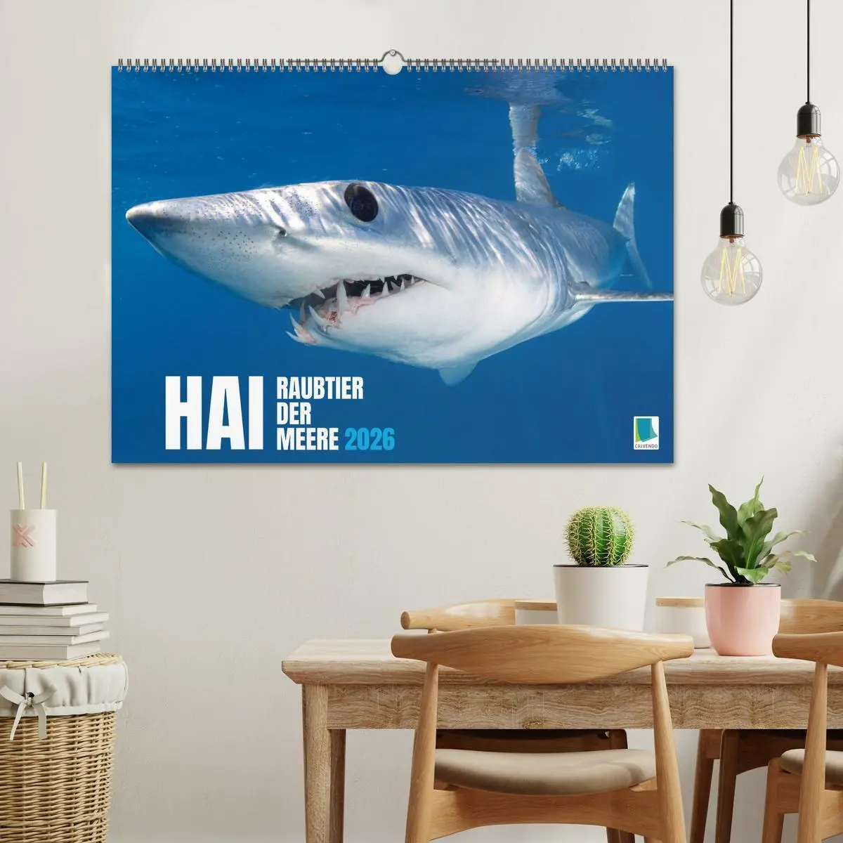 Bild: 9783516638073 | Hai: Raubtier der Meere (Wandkalender 2026 DIN A2 quer), CALVENDO...