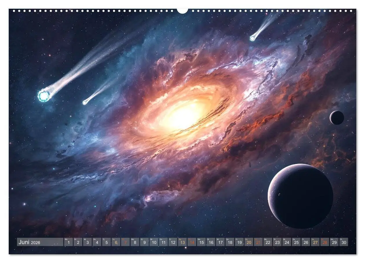 Bild: 9783516708073 | Fantastische Sternenwelten (hochwertiger Premium Wandkalender 2026...