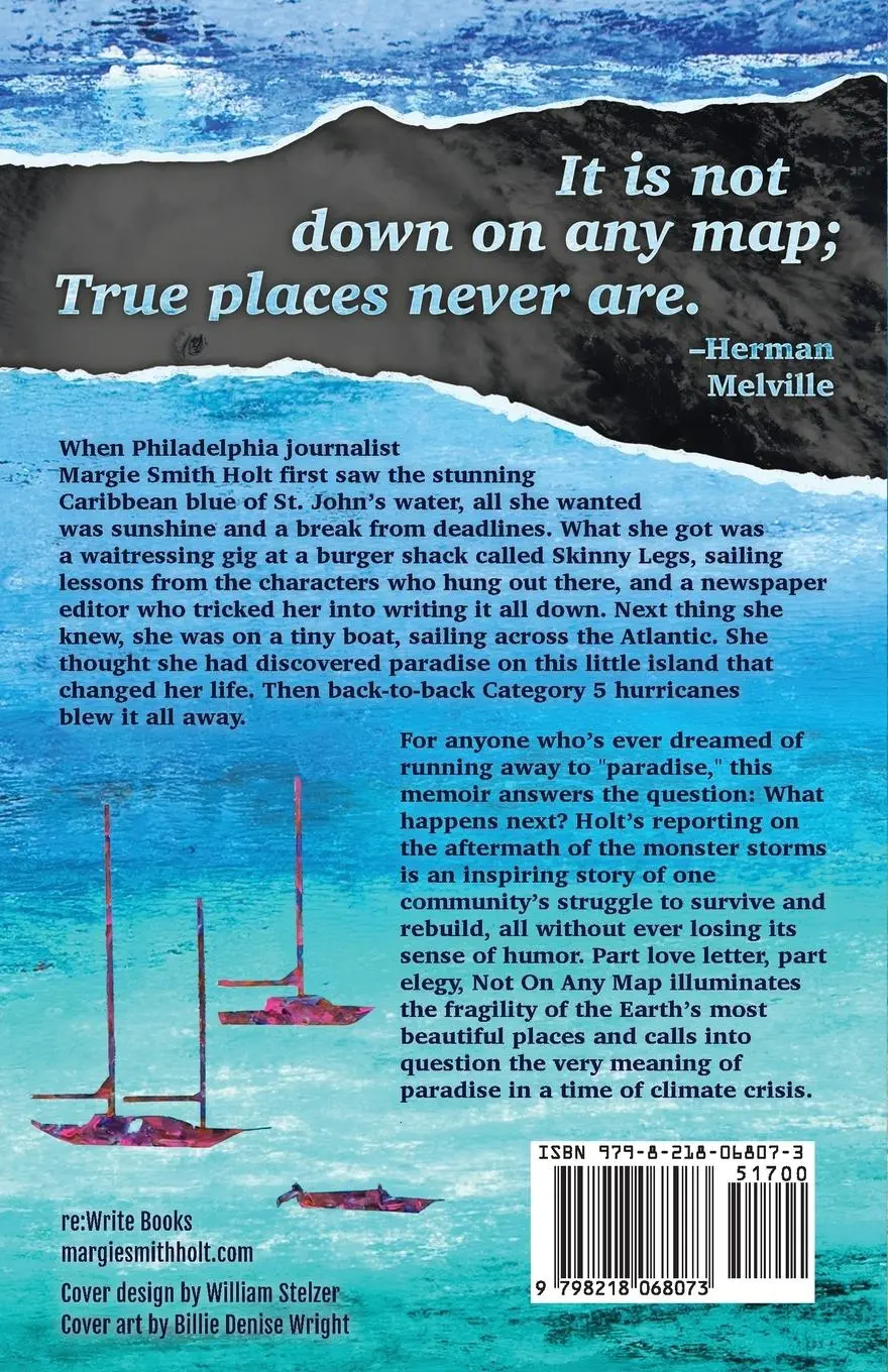 Rückseite: 9798218068073 | Not On Any Map | Margie Smith Holt | Taschenbuch | Englisch | 2023