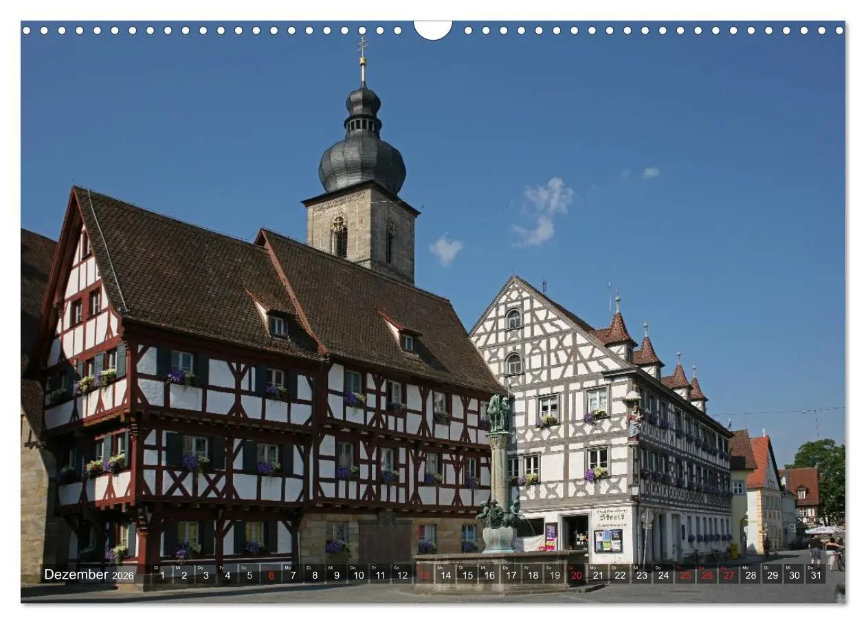 Bild: 9783516178173 | Bummel durch Forchheim (Wandkalender 2026 DIN A3 quer), CALVENDO...