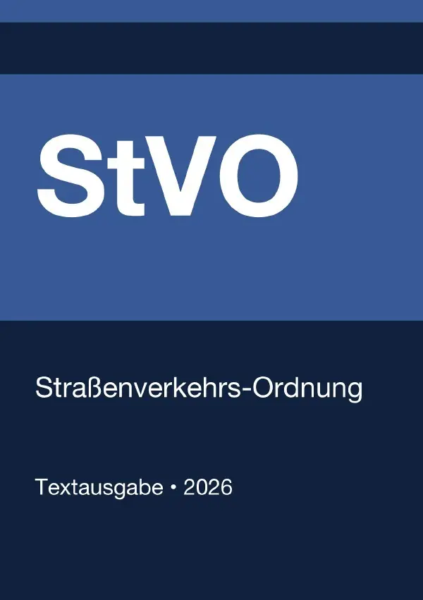 Cover: 9783565138173 | Straßenverkehrs-Ordnung (StVO) (Deutschland) 2026 | Deutschland | Buch