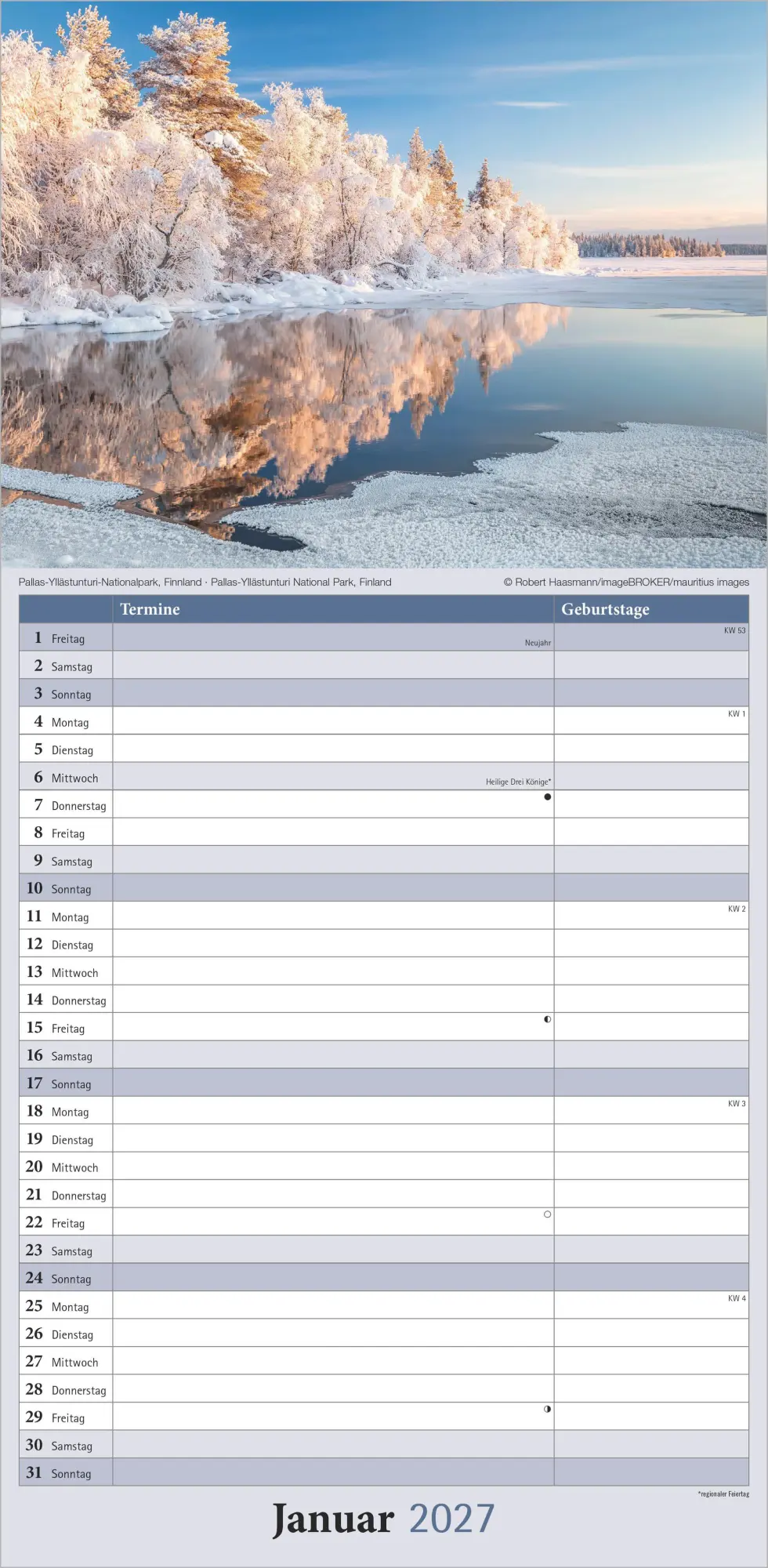 Bild: 4069095018273 | Emotions 2027 | Neumann Verlage GmbH &amp; Co KG | Kalender | 14 S. | 2027