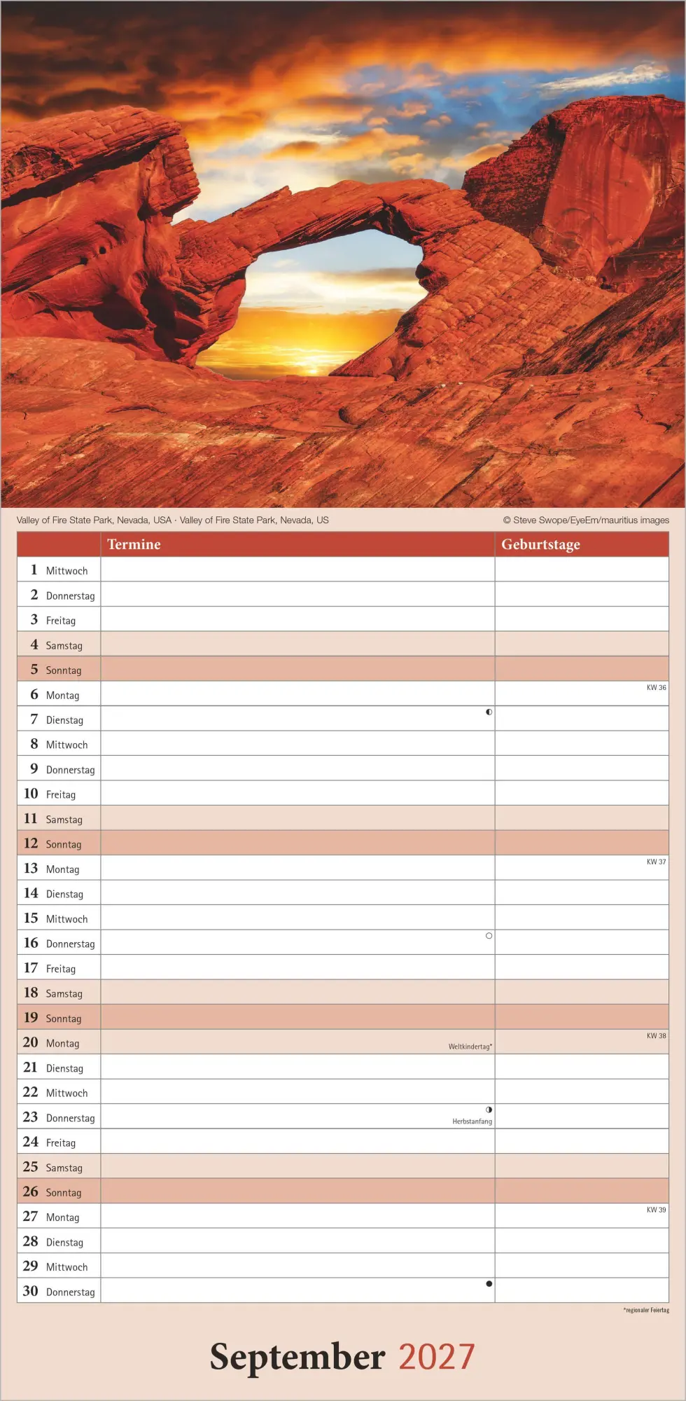 Bild: 4069095018273 | Emotions 2027 | Neumann Verlage GmbH &amp; Co KG | Kalender | 14 S. | 2027