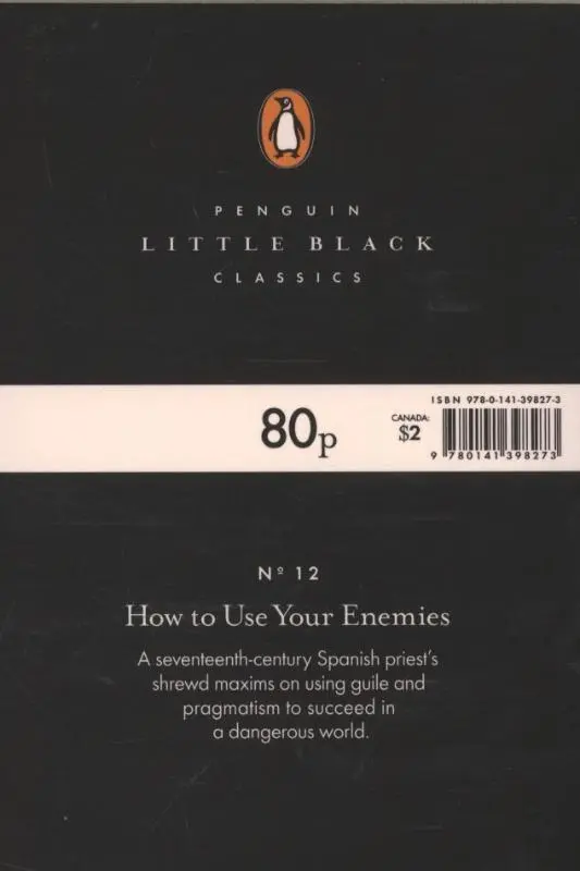 Rückseite: 9780141398273 | How to Use Your Enemies | Baltasar Gracian | Taschenbuch | Englisch