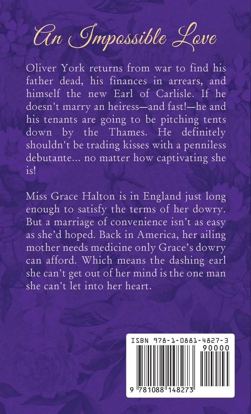 Rückseite: 9781088148273 | The Earl's Defiant Wallflower | Erica Ridley | Taschenbuch | Englisch