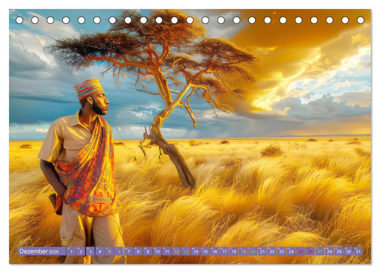 Bild: 9783457388273 | Afrika begeistert - Afrikas Schönheit (Tischkalender 2026 DIN A5...