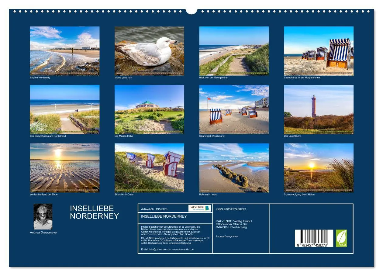 Bild: 9783457458273 | INSELLIEBE NORDERNEY (hochwertiger Premium Wandkalender 2026 DIN A2...