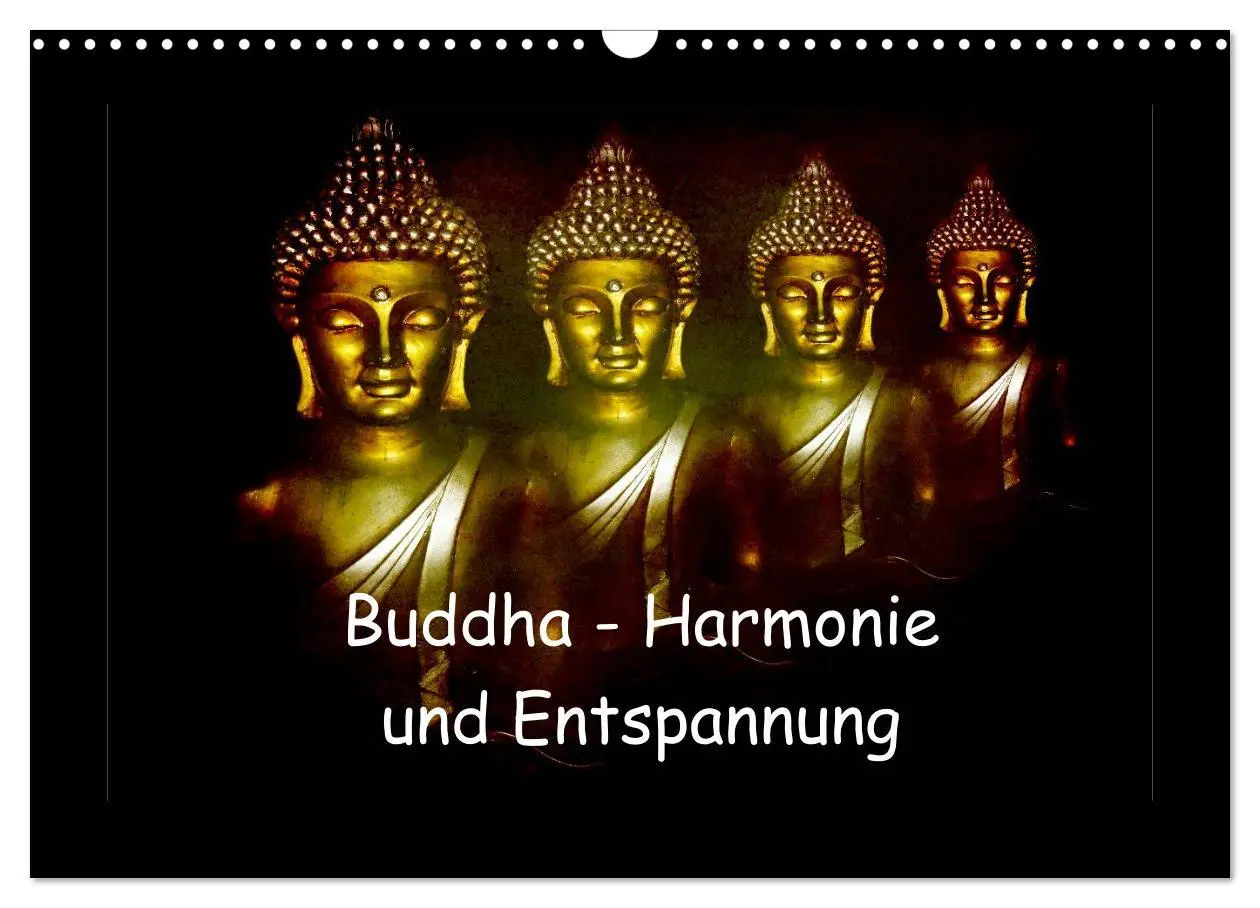 Cover: 9783516168273 | Buddha - Harmonie und Entspannung (Wandkalender 2026 DIN A3 quer),...