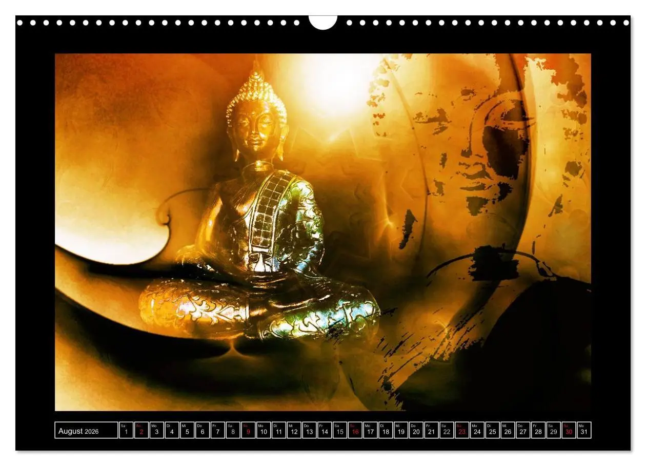 Bild: 9783516168273 | Buddha - Harmonie und Entspannung (Wandkalender 2026 DIN A3 quer),...