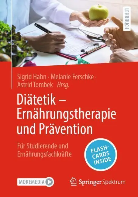 Cover: 9783662698273 | Diätetik - Ernährungstherapie und Prävention | Sigrid Hahn (u. a.)