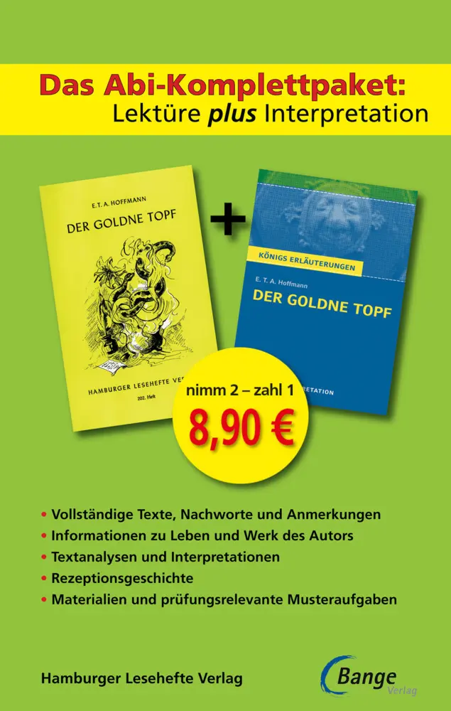 Cover: 9783804498273 | Der goldne Topf - Lektüre plus Interpretation: Königs Erläuterung +...