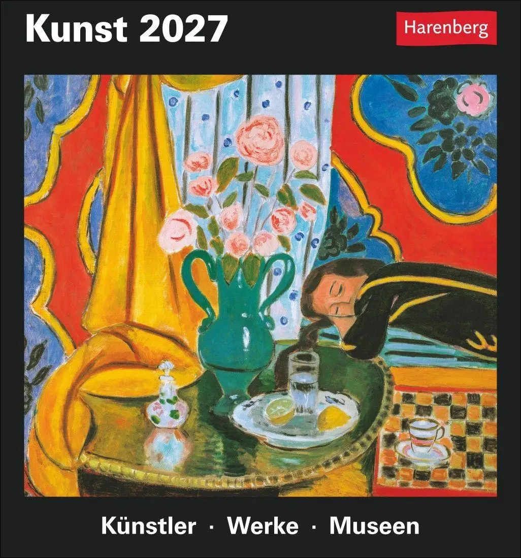 Cover: 9783840038273 | Kunst Tagesabreißkalender 2027 - Kulturkalender - Künstler, Werke,...