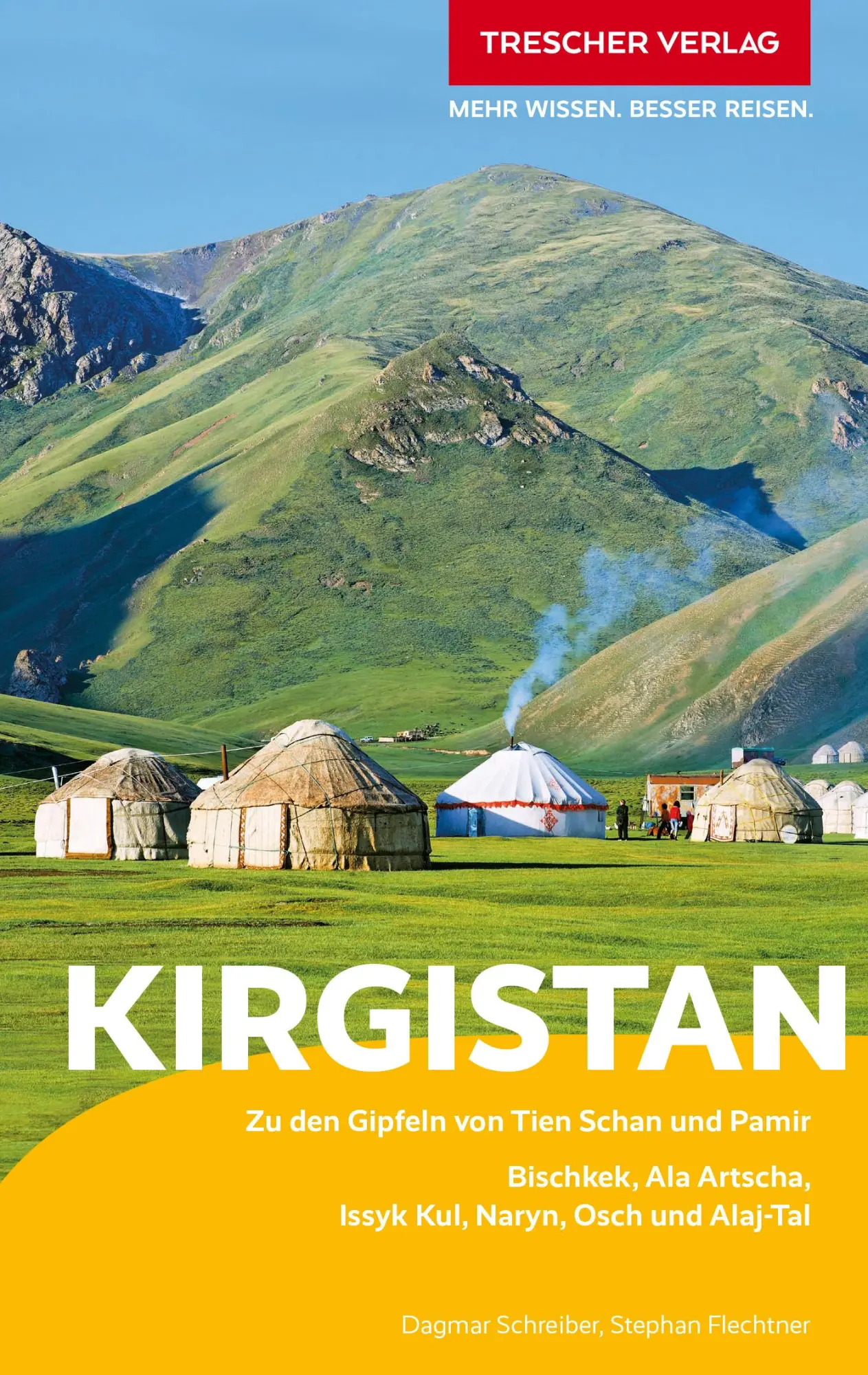Cover: 9783897948273 | TRESCHER Reiseführer Kirgistan | Dagmar Schreiber (u. a.) | Buch