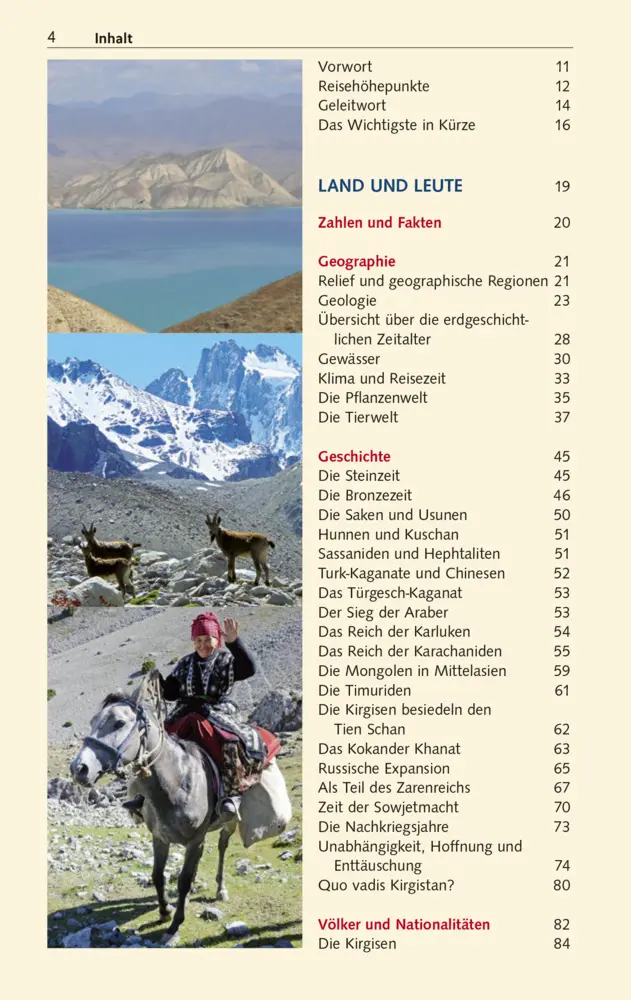 Rückseite: 9783897948273 | TRESCHER Reiseführer Kirgistan | Dagmar Schreiber (u. a.) | Buch
