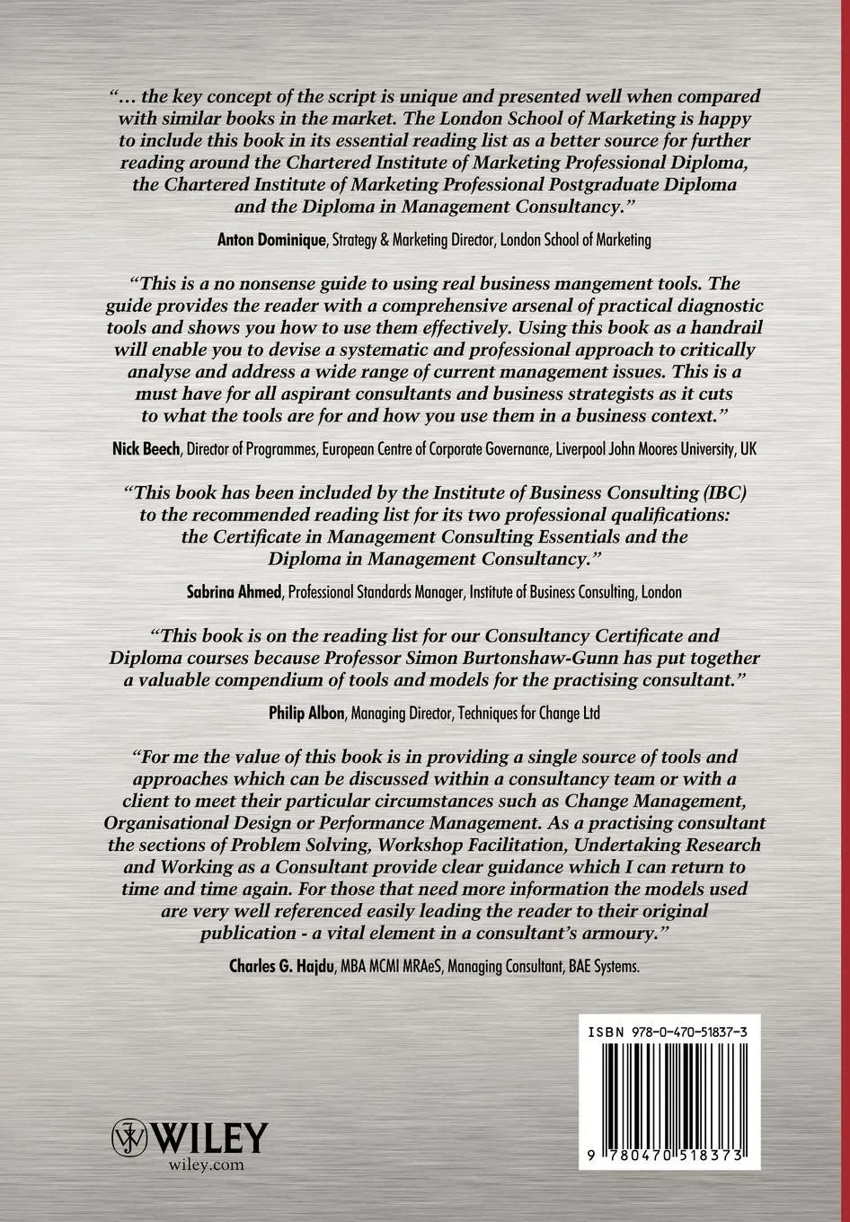 Cover: 9780470518373 | The Essential Management Toolbox | Simon Burtonshaw-Gunn | Buch | 2008