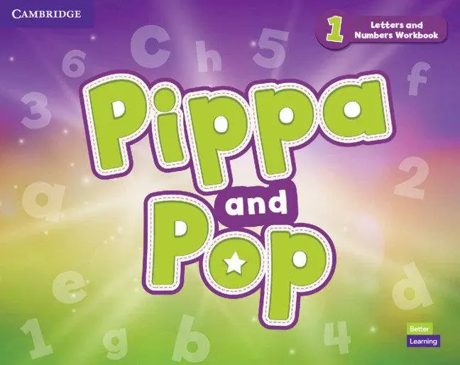 Cover: 9781108928373 | Pippa and Pop Level 1 Letters and Numbers Workbook British English