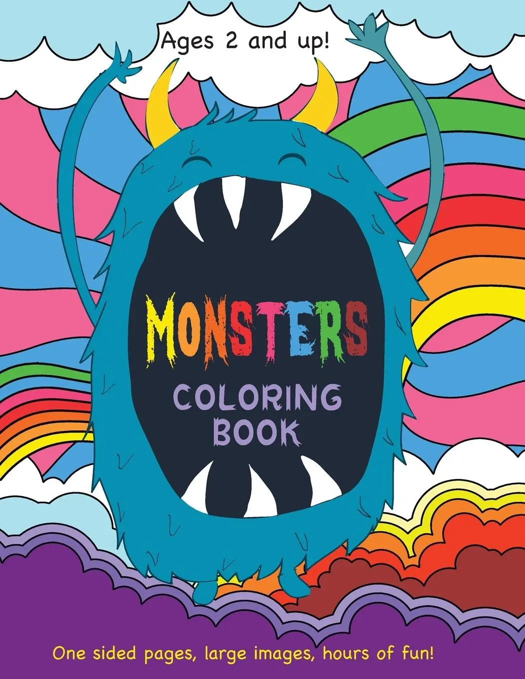 Cover: 9781774378373 | Monsters Coloring Book for Kids Ages 2 and Up! | Engage Books | Buch