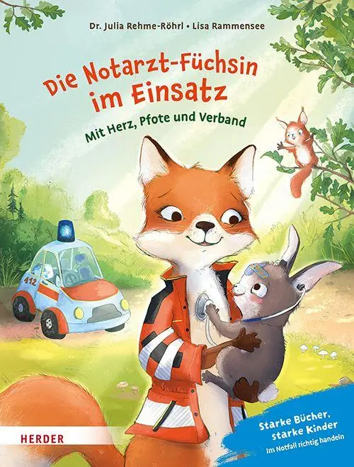 Cover: 9783451718373 | Die Notarzt-Füchsin im Einsatz. Mit Herz, Pfote und Verband | Buch