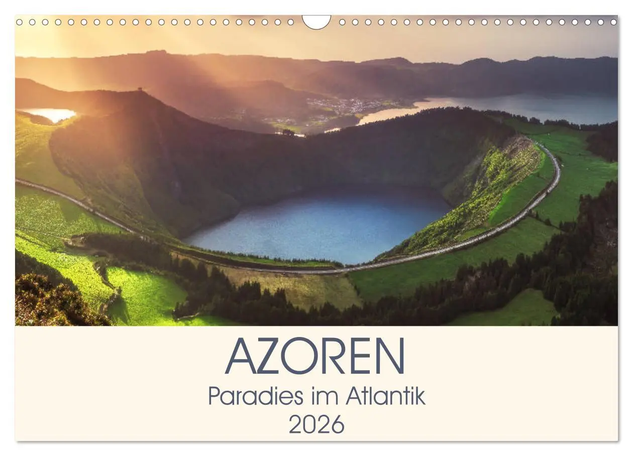 Cover: 9783457828373 | Azoren - Paradies im Atlantik (Wandkalender 2026 DIN A3 quer),...