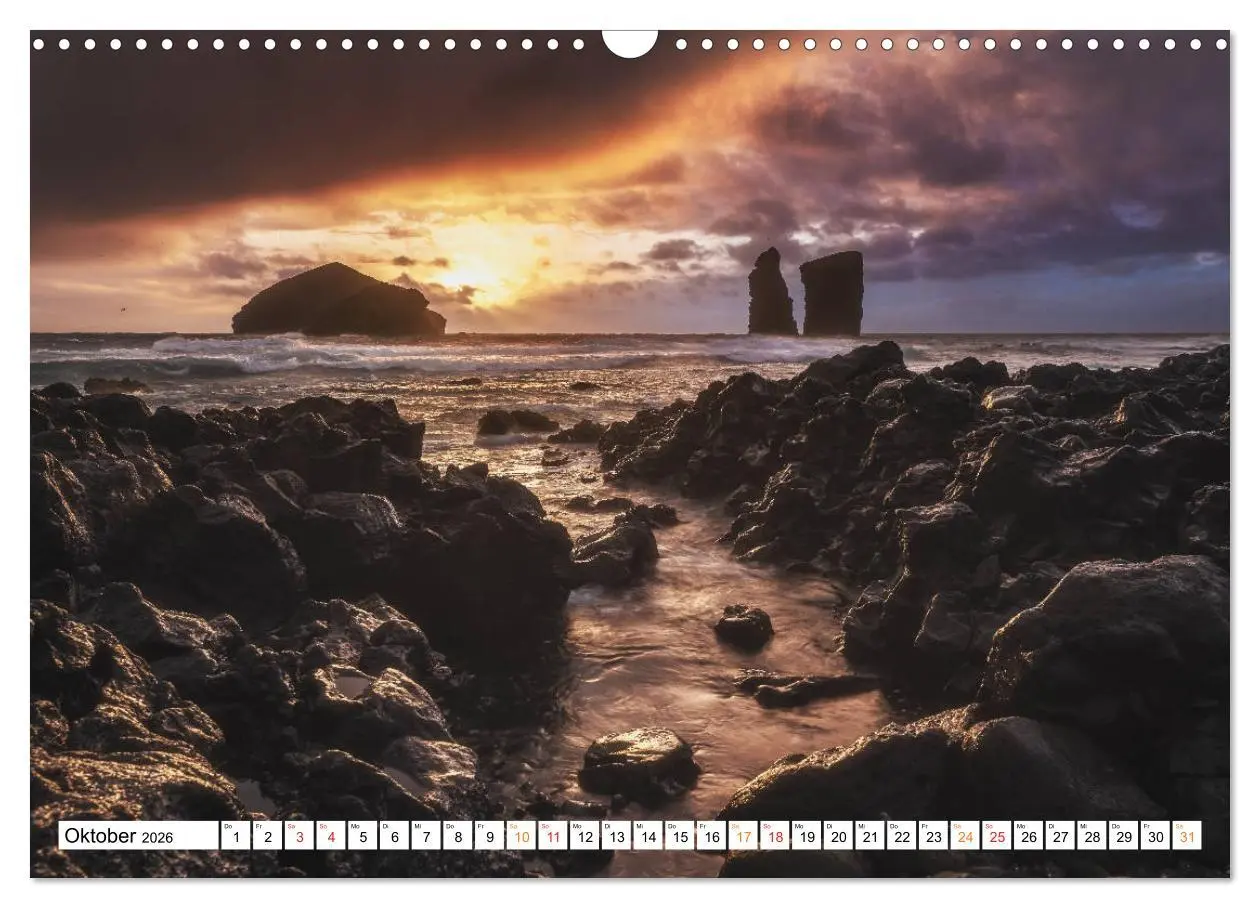 Bild: 9783457828373 | Azoren - Paradies im Atlantik (Wandkalender 2026 DIN A3 quer),...