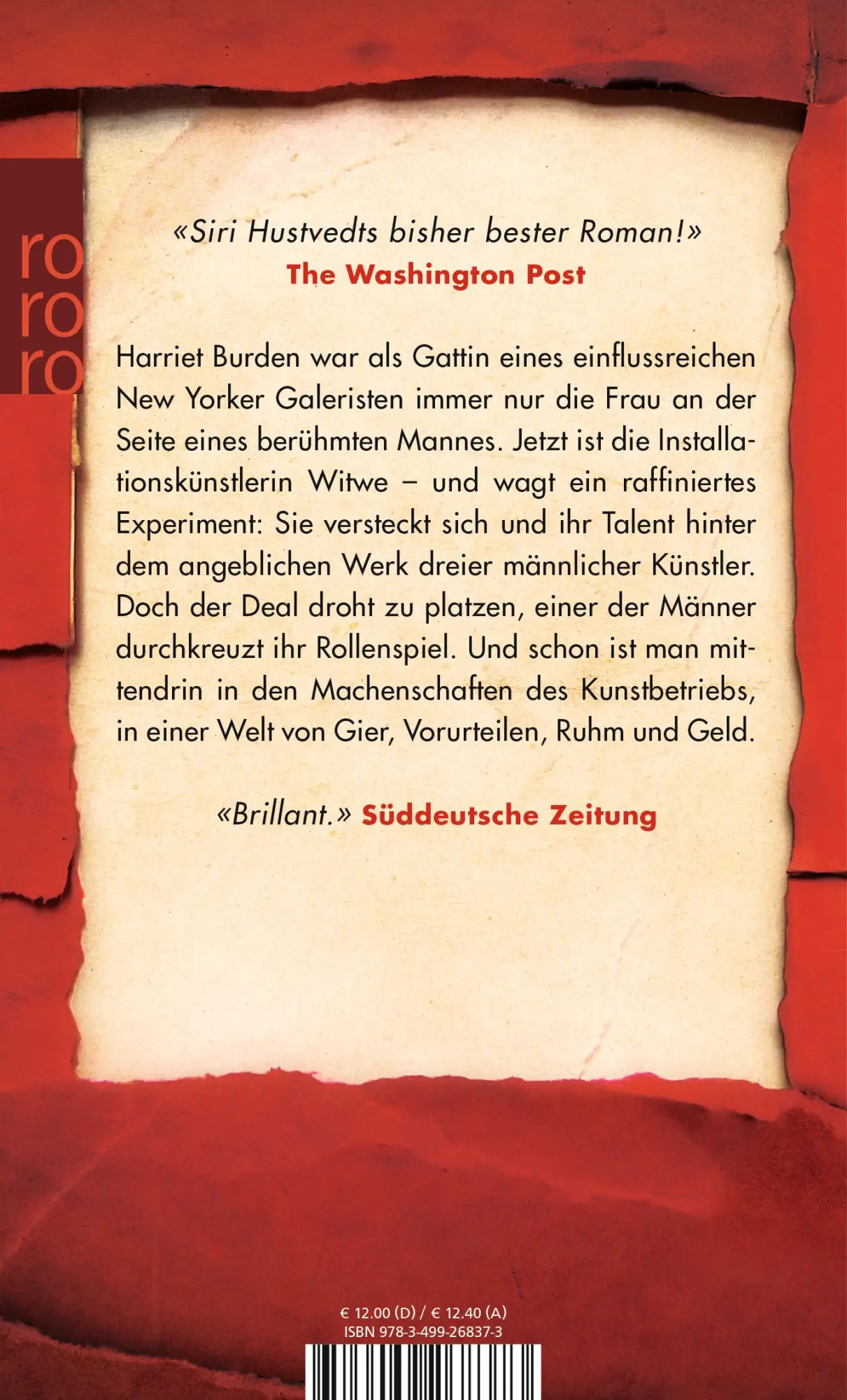 Rückseite: 9783499268373 | Die gleißende Welt | Siri Hustvedt | Taschenbuch | 490 S. | Deutsch