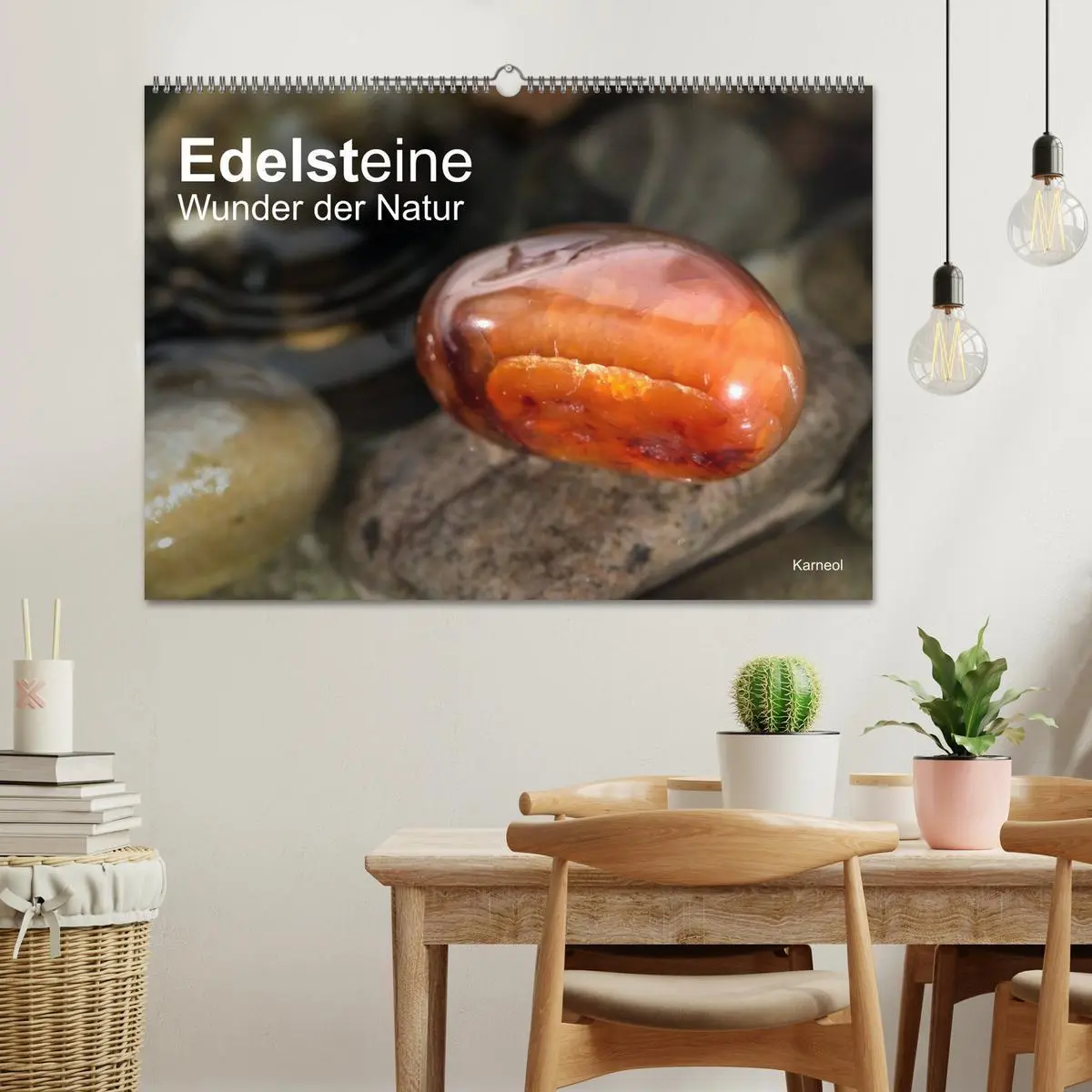 Bild: 9783516088373 | Edelsteine. Wunder der Natur (Wandkalender 2026 DIN A2 quer),...