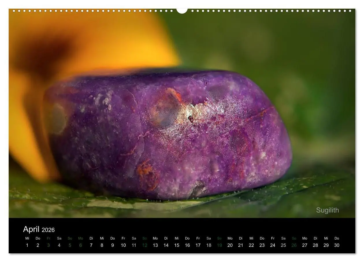 Bild: 9783516088373 | Edelsteine. Wunder der Natur (Wandkalender 2026 DIN A2 quer),...