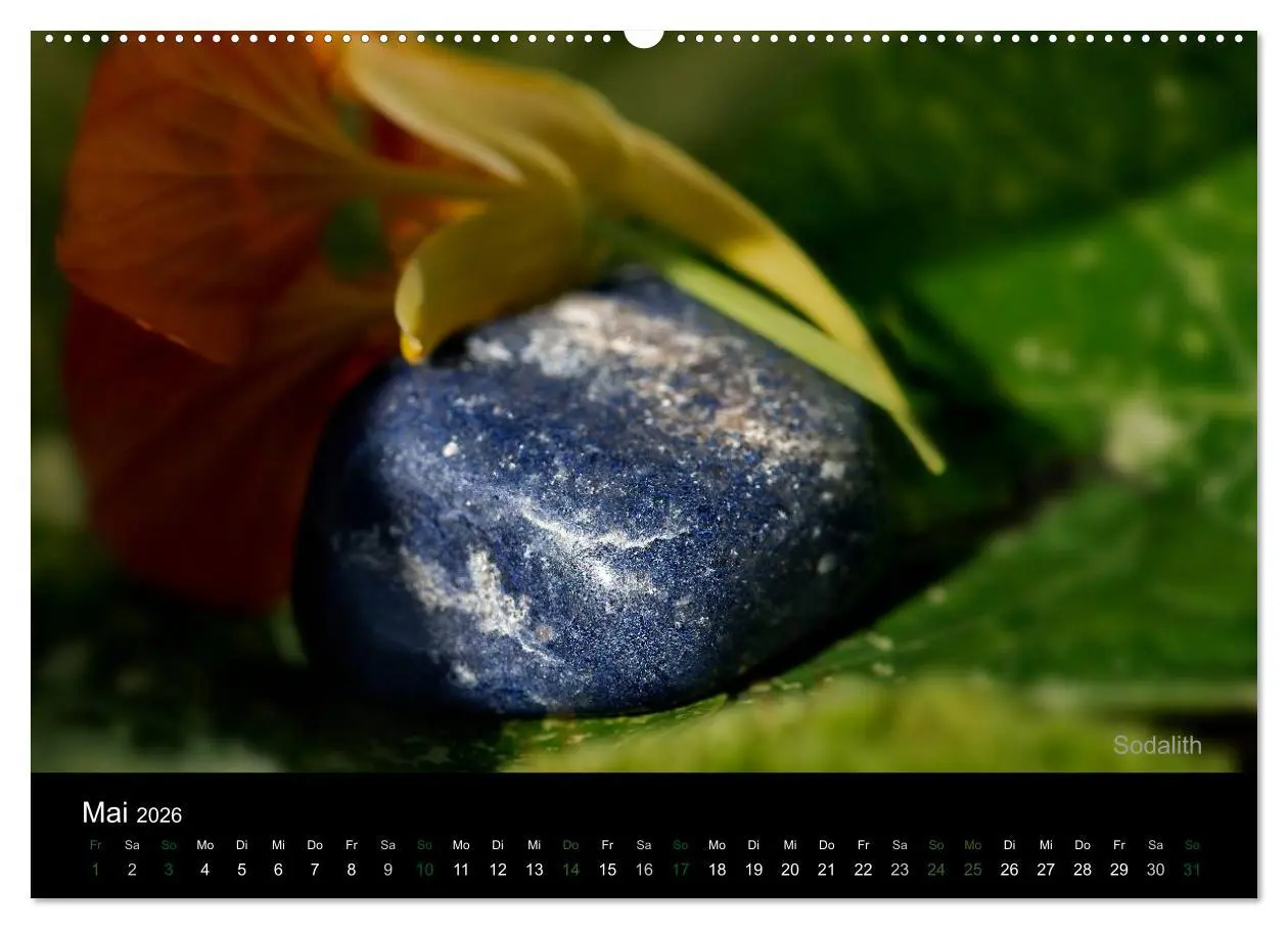 Bild: 9783516088373 | Edelsteine. Wunder der Natur (Wandkalender 2026 DIN A2 quer),...