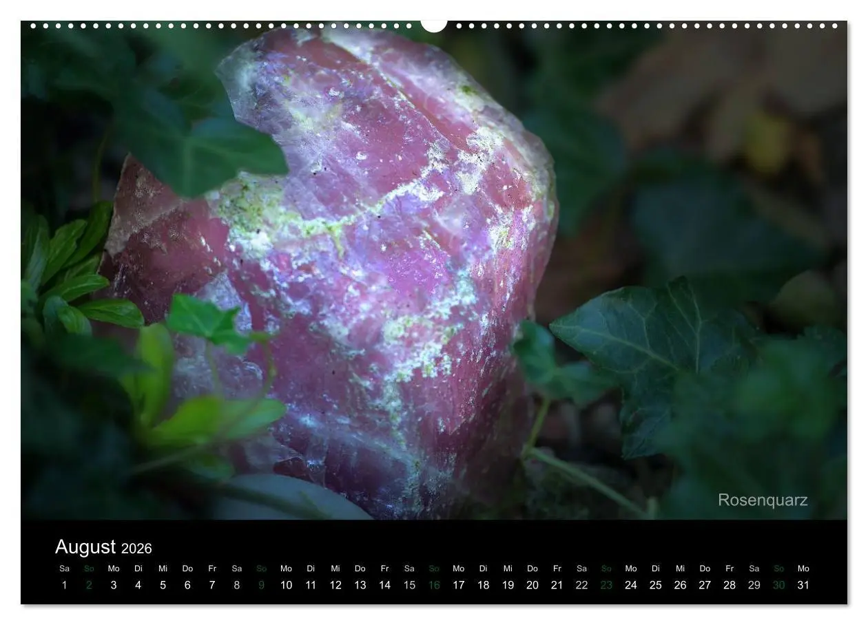 Bild: 9783516088373 | Edelsteine. Wunder der Natur (Wandkalender 2026 DIN A2 quer),...