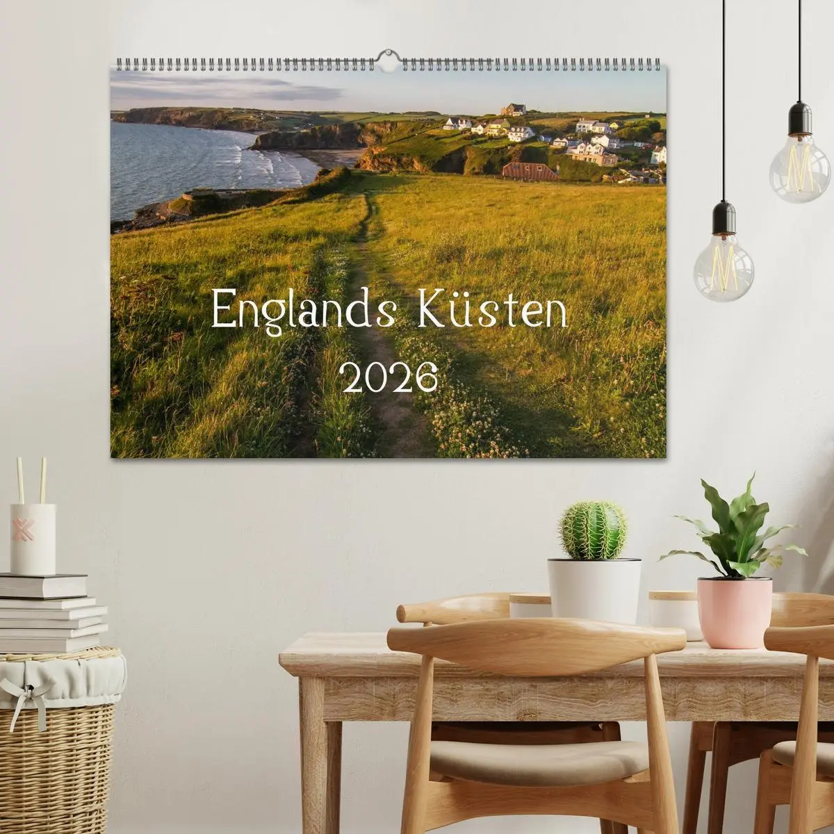 Bild: 9783516158373 | Englands Küsten 2026 (Wandkalender 2026 DIN A2 quer), CALVENDO...